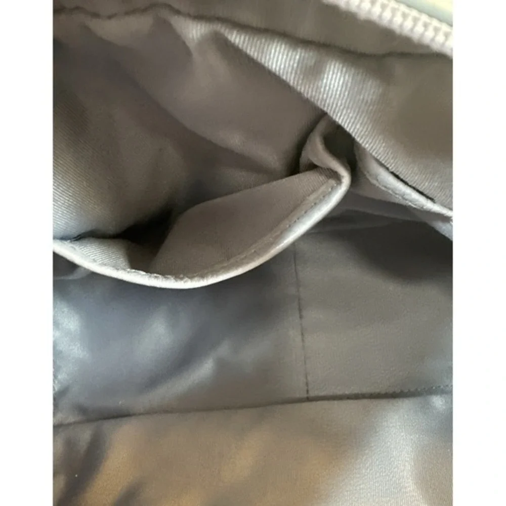 Talbots Blue leather satchel handbag Purse Tote‎ Bag